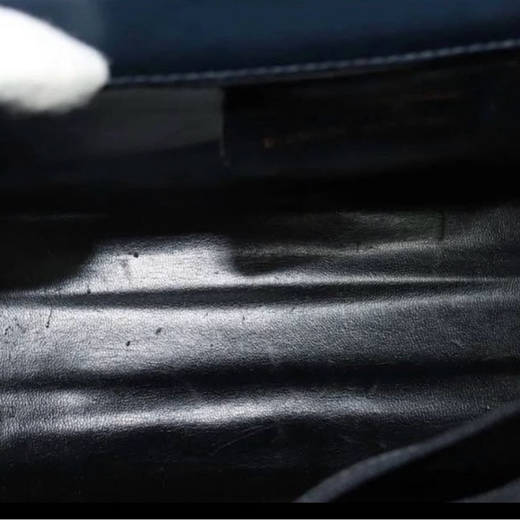 Salvatore Ferragamo Dark Blue Shoulder Bag - Picture 7 of 9